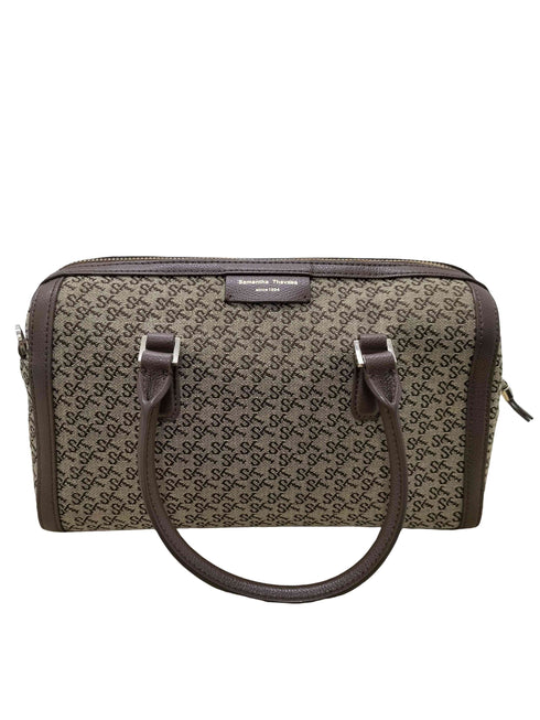 サマンサタバサ Samantha Thavasa ST Jacquard Boston bag ジャガード ミニ ボストン バッグ モノグラム レディース
